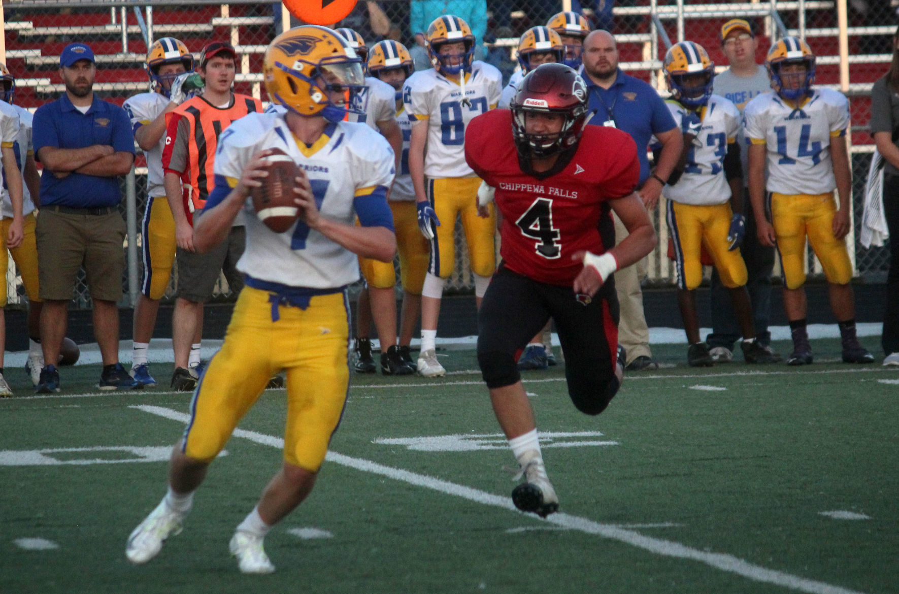Rice Lake at Chi-Hi football 9-7-18